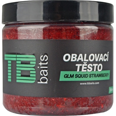 TB Baits Obalovací Pasta GLM Squid Strawberry 200 ml