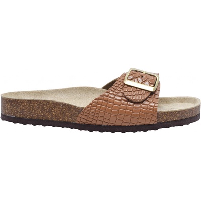 Protetika šľapky ORS T 980 vzor 43 croco svetlo-hnedá