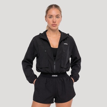 GymBeam Дамско яке Flow Black M