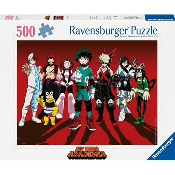 Ravensburger Пъзел Ravensburger от 500 части - My Hero Academia (12000387)