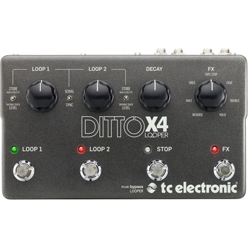 TC Electronic Ditto X4 Looper Eфект за китара (DITTO X4 LOOPER)