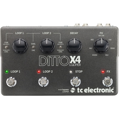 TC Electronic Ditto X4 Looper Eфект за китара (DITTO X4 LOOPER)