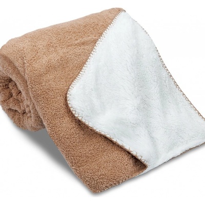Sleepwell Teplá deka COZY ovečka oriešková Mikroplyš 150x200