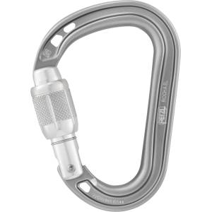 Petzl Винтов карабинер Petzl Rocha Screwgate carabiner - Light Grey - размер One Size (322-0229-0111)
