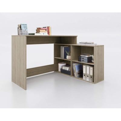 Бюро Corner дъб сонома