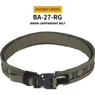 Opasok Wosport Lehký střelecký Bison s Molle vazbou Ranger Green