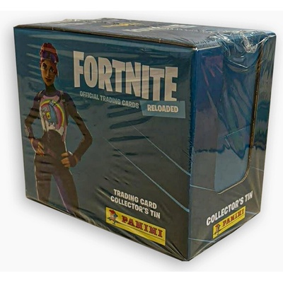 Panini Fortnite TCG Reloaded Collector's Tin Box
