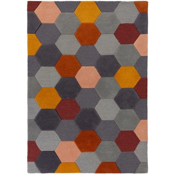 Flair Rugs Moderno Munro Rust Multi Vícebarevná