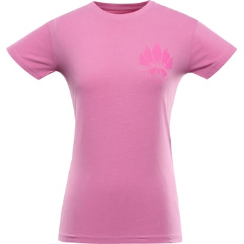 ALPINE PRO Дамска памучна тениска ALPINE PRO SUMEKA cyclamen вариант pa ALPINE PRO | Rozov | ЖЕНИ | XXL