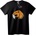 NOONEBRAND Тениска Глава на тигър - L, Black
