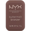 NYX Professional Makeup Buttermelt Bronzer vysoce pigmentovaný a dlouhotrvající bronzer 06 Do Butta 5 g