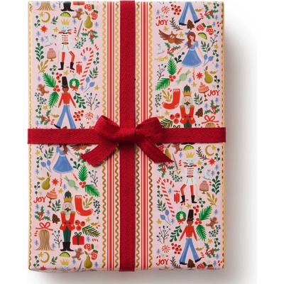 Rifle Paper Co. Baliaci papier Holly Jolly Nutcracker 76 × 240 cm