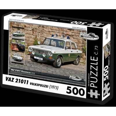 Retro-auta VAZ 21011 Volkspolizei 1975 500 dílků