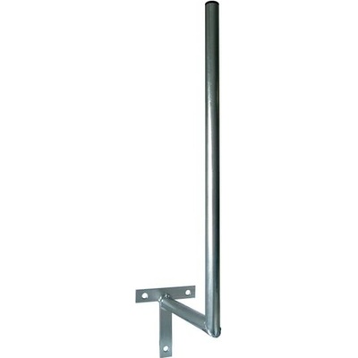 Anténní držák síta 25cm na zeď s křížem, trubka 28/2mm. výška 60cm