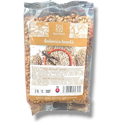 Najtelo Šošovica hnedá 250 g