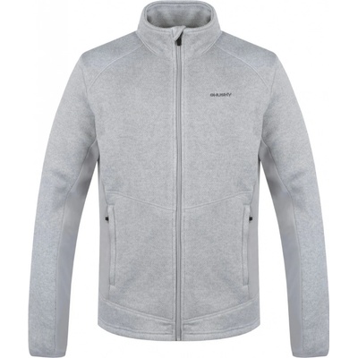 Husky pánský fleecový svetr na zip Alan M light grey