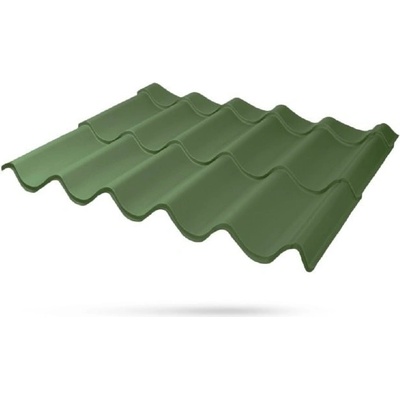 Lindab Topline Classic polyest 25um RAL 6003 tmavě zelená