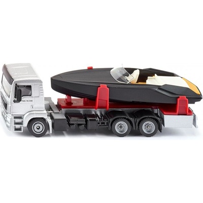 Siku Super MAN LKW s člnom 1:50