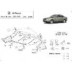 Scut Motor - Румъния Метална кора под двигател volkswagen passat b5, b5.5 (2000-2005) (73584)