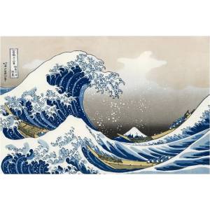 Piatnik - Puzzle Hokusai: The big wave II - 1 000 piese