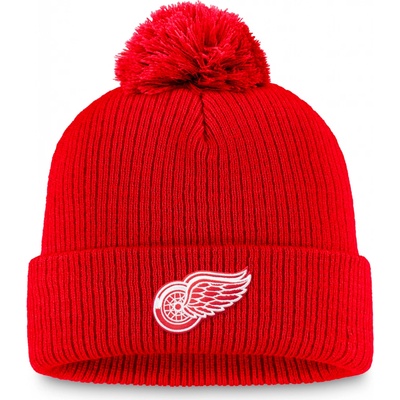 Fanatics pánská čepice Detroit Red Wings A/CAP beanie Cuff Pom