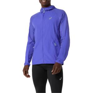 Asics Мъжко яке за бягане Asics Road Packable Jacket Running jacket - Cobalt Burst / Illuminate Green (028-0675-0413)