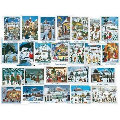 Pohled vánoční Josef Lada mix – Zbozi.Blesk.cz