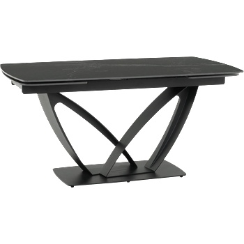 Carmen Разтегателна трапезна маса torun - черна (3531024)