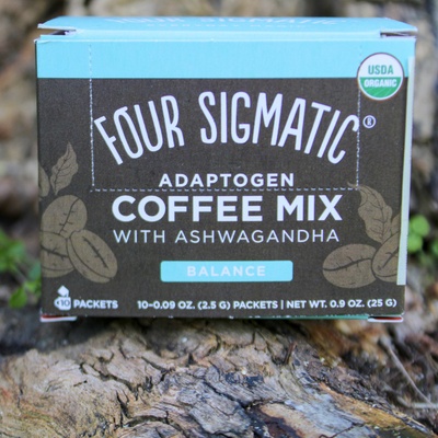 Four Sigmatic Ashwagandha & Chaga Adaptogén Coffee Mix 10 x 2,5 g