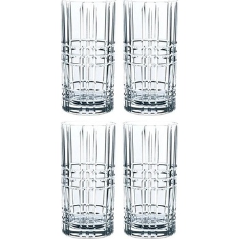 Nachtmann Křišťálové sklenice na Longdrink SQUARE 4 x 445 ml