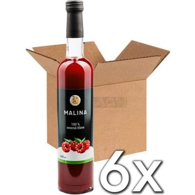 Valach Prírodná malinová šťava 100% 6 x 0,5 l