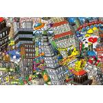 DIMEX ART Флизелинов фототапет анимационен град 375 x 250 см