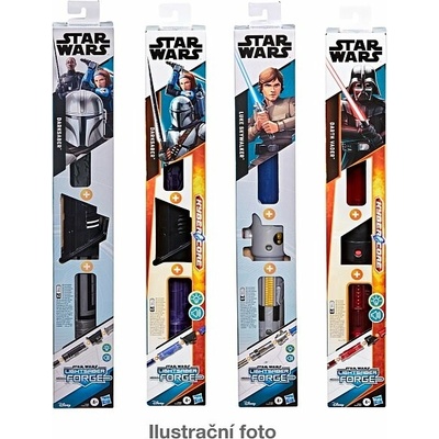 HASBRO - Star Wars LS Forge meče se světlem a zvukem, assort - VÝPRODEJ