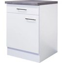 Flex-Well Kuchynská skrinka Joelina spodná, zásuvky + dvierka, 60 x 86 x 57,1 cm