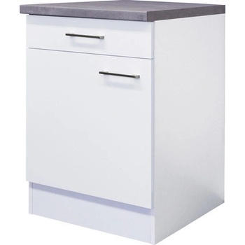 Flex-Well Kuchynská skrinka Joelina spodná, zásuvky + dvierka, 60 x 86 x 57,1 cm