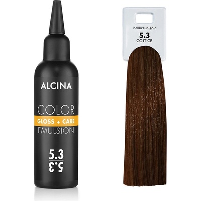 Alcina Tónovací emulze 5.3 Světle hnědá zlatá 100 ml