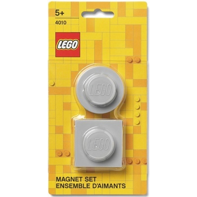 LEGO® Iconic magnetky set 2 ks šedé