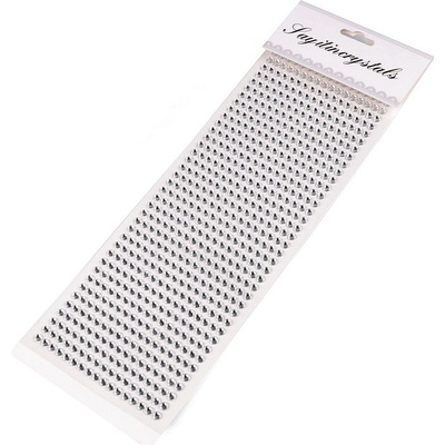 Samolepicí kamínky na lepicím proužku - 1 crystal