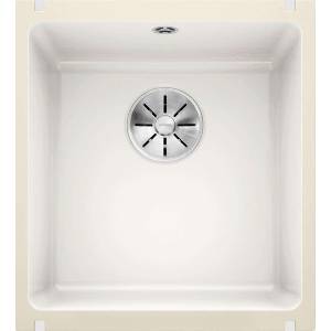 BLANCO Subline 375 - Керамична мивка, 41x46 см, лъскаво бяло 523726 (523726) Мивка за вграждане