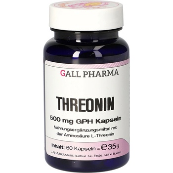 Gall Pharma L-Треонин 500 mg 60 капсули | Gall Pharma (34568 (4025391) GP)