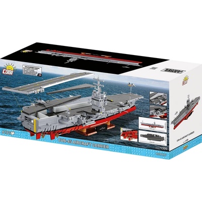 Cobi 4869 Armed Forces CVN-65 letadlová loď, 1:300, 6 131 k
