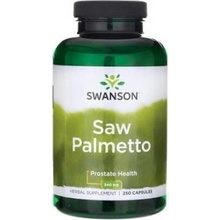 Swanson Saw Palmetto 540 mg 250 kapsúl