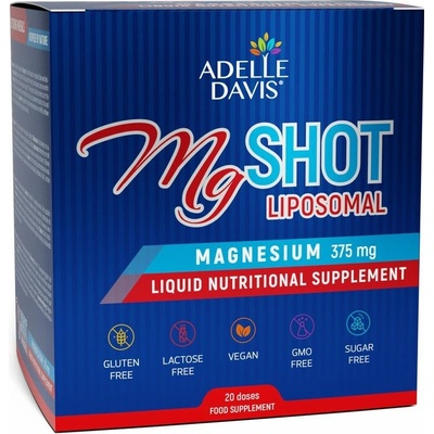 Adelle Davis MgSHOT Liposomal 375 mg 20 ks