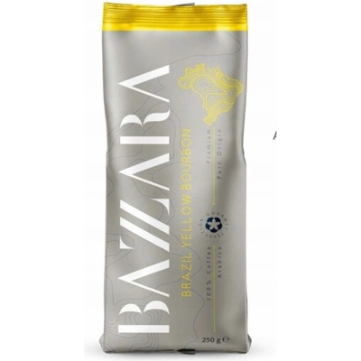 Bazzara Mletá káva ESPRESSO BRAZIL YELLOW BOURBON Moka mletá káva 250g