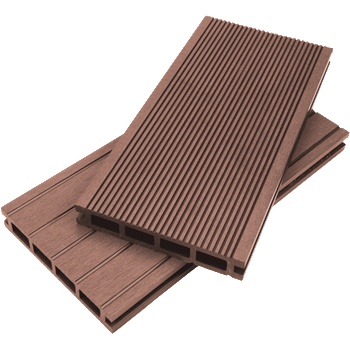 NIKA WPC декинг ForestFeel 140x23 mm, L=2.0 м, двулицев, тик (FR-DT 140234)