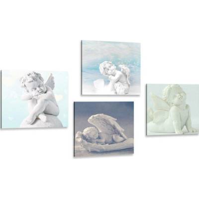 Set obrazů nebeská harmonie - 4x 40x40