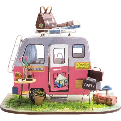 Robotime Rolife 3D Veselý karavan DGM04 80ks