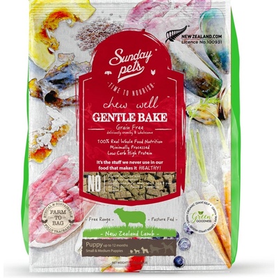 Sunday Pets Gentle Baked Grain Free Lamb Puppy Small & Medium 1,3 kg