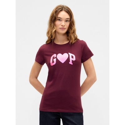 GAP Тениска с гофрирана шарка GAP GAP | Cherven | ЖЕНИ | XXS