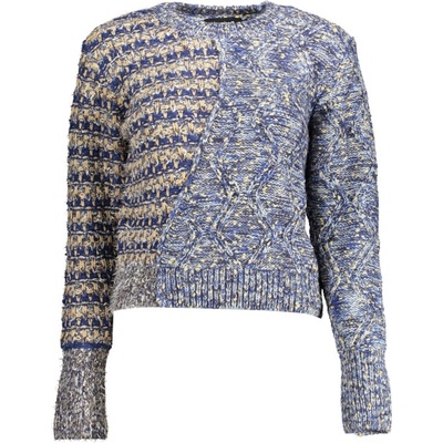 Desigual Дамски пуловер desigual, Цвят Син (22wwjf83_blu_5001)